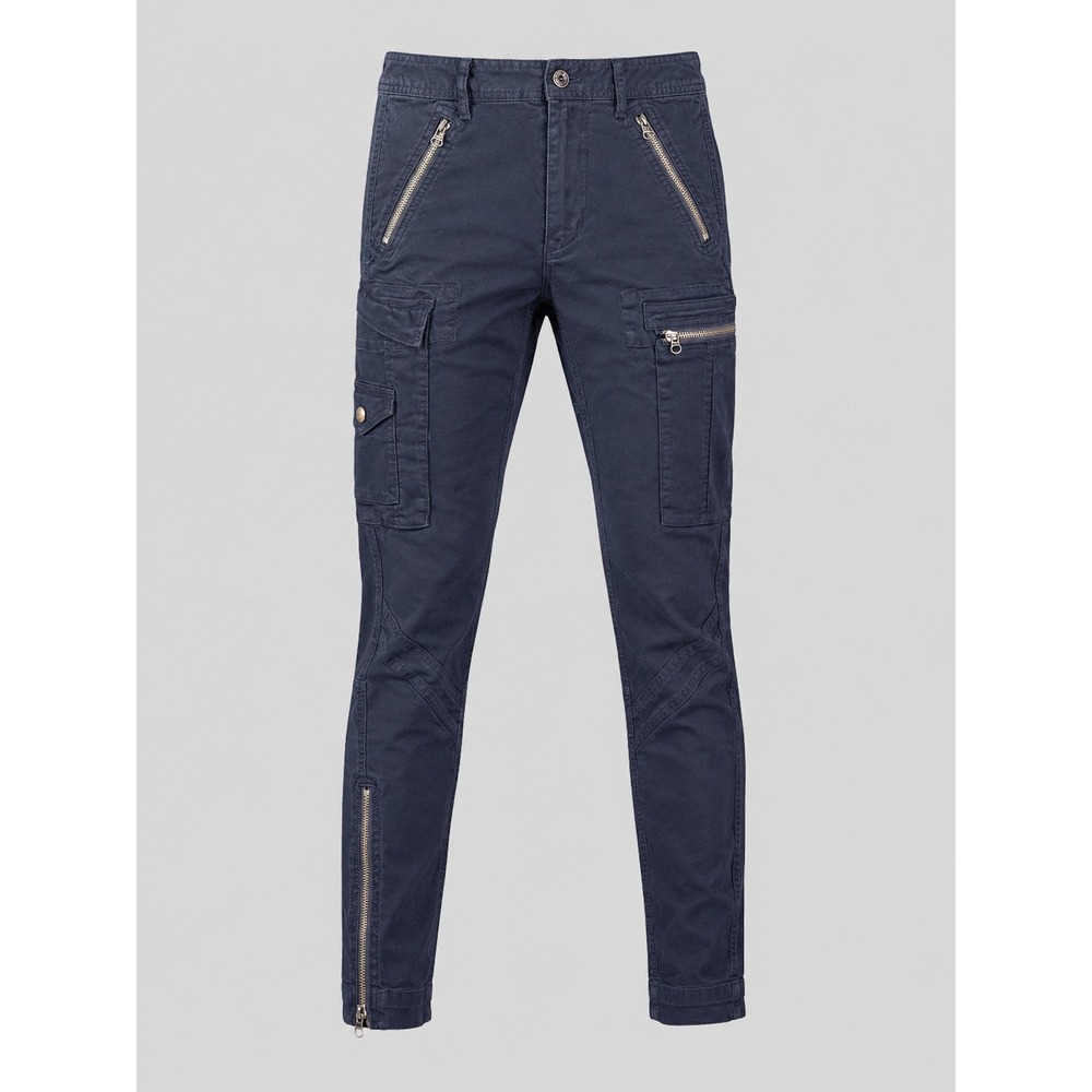 Polo Ralph Lauren Utility Cargo Pants Navy Blue Super Stretch Twill Slim 2